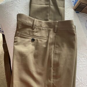 Lands' End Men's Tan Chino Dress Pants